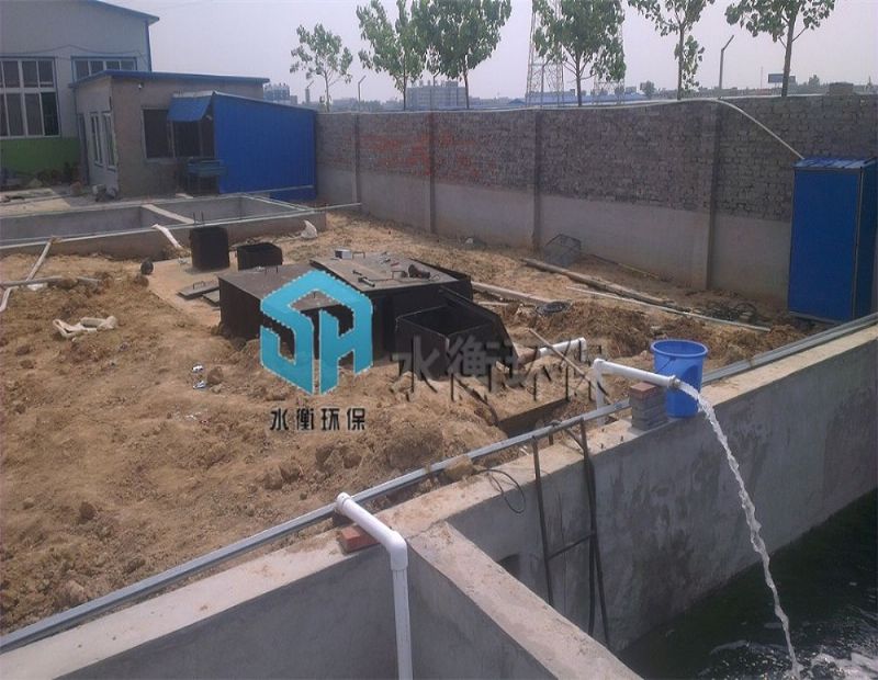 江西省洗滌廢水處理（lǐ）設備運行現場（chǎng）